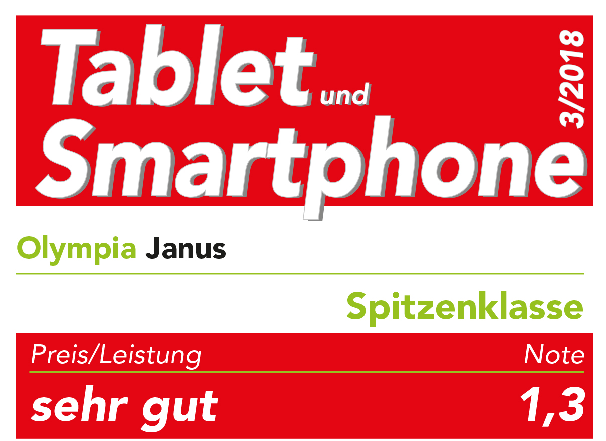 Olympia Mobiltelefon Janus, schwarz*