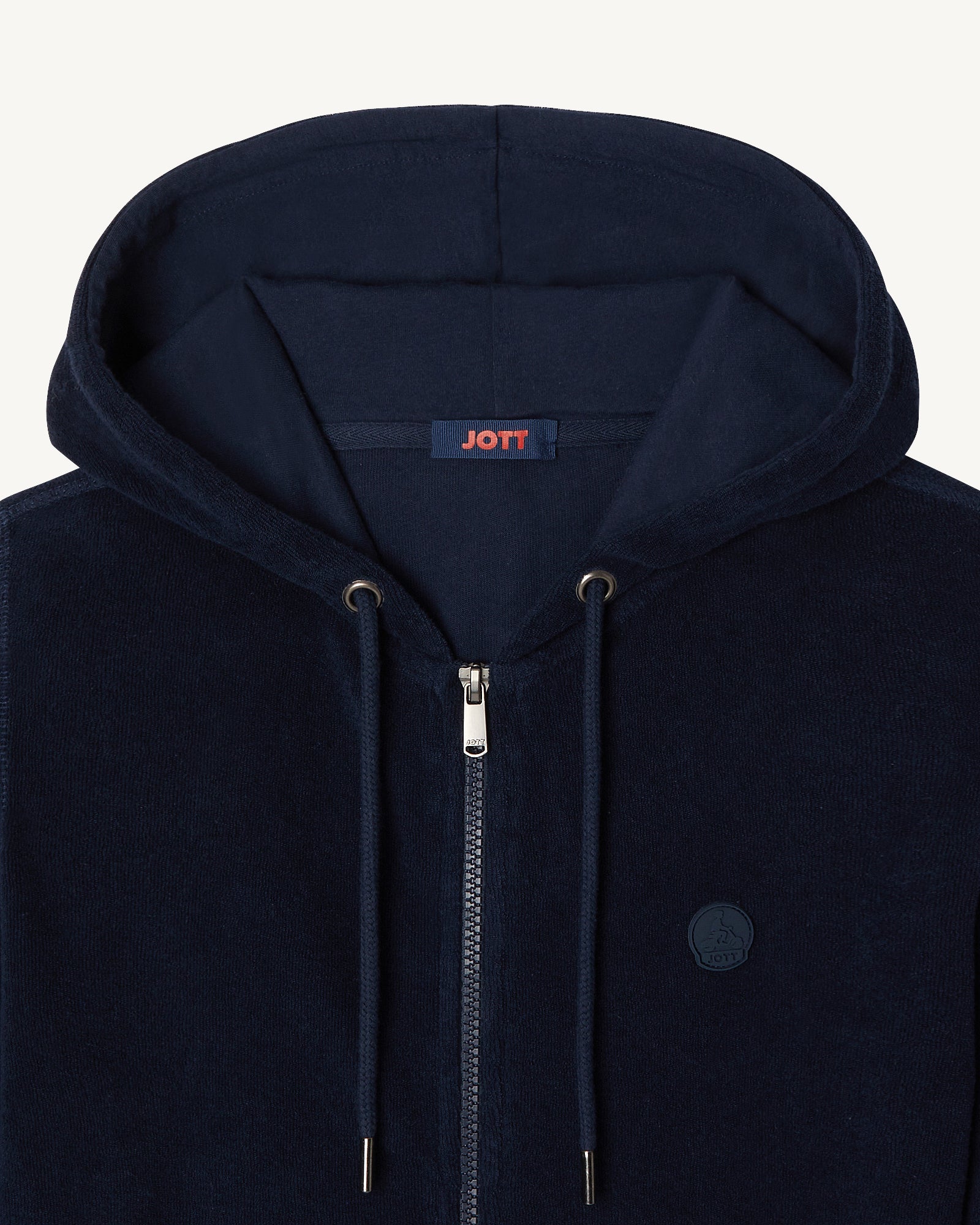 Veste zipée éponge Marine Corail