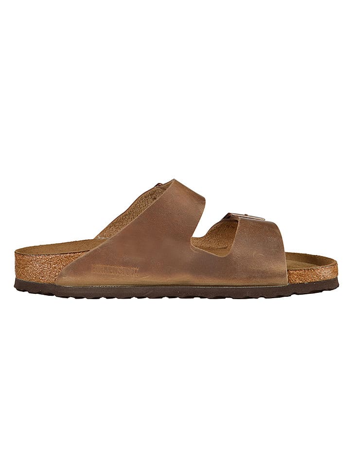 Birkenstock Leder-Pantoletten 