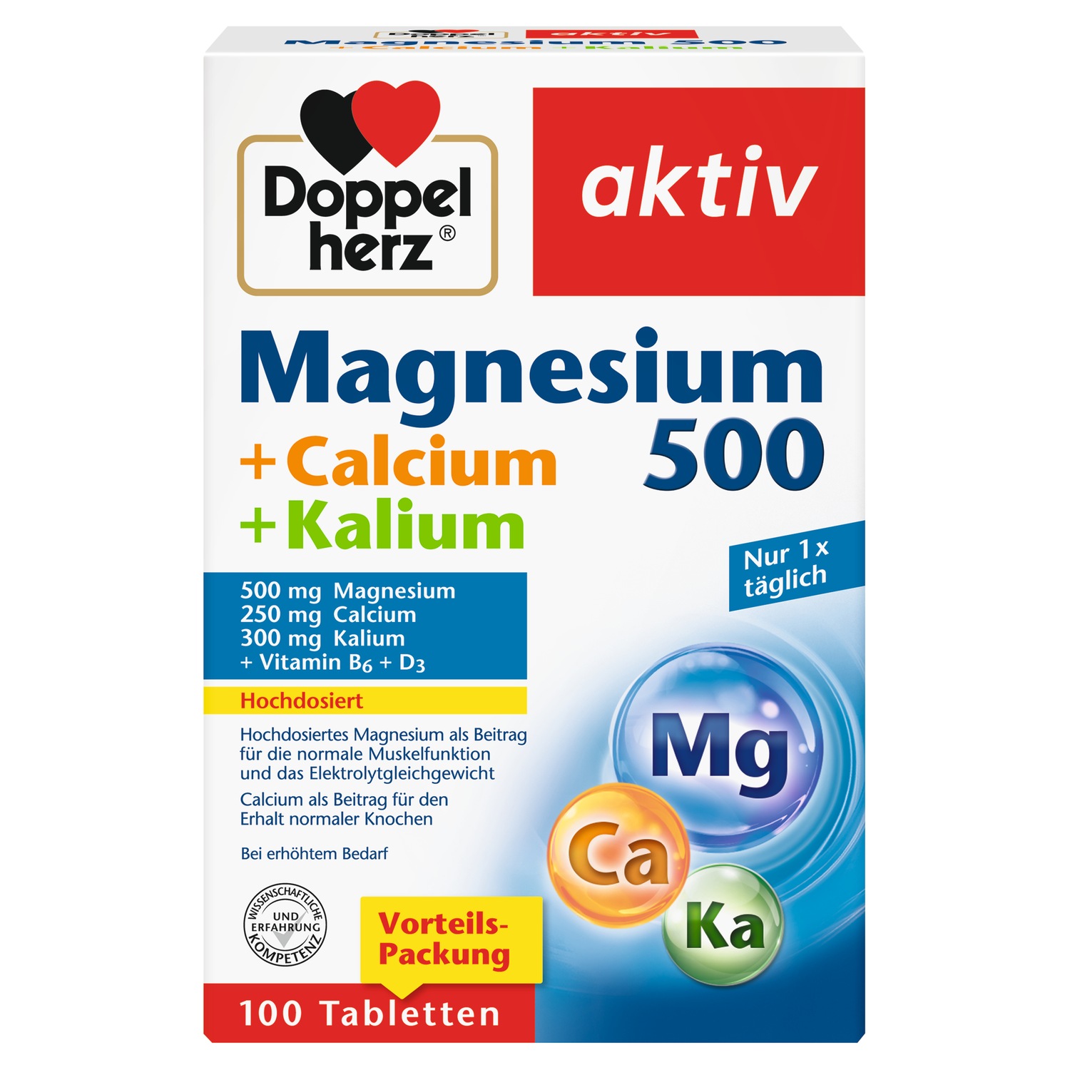 Magnesium 500+Calcium+Kalium