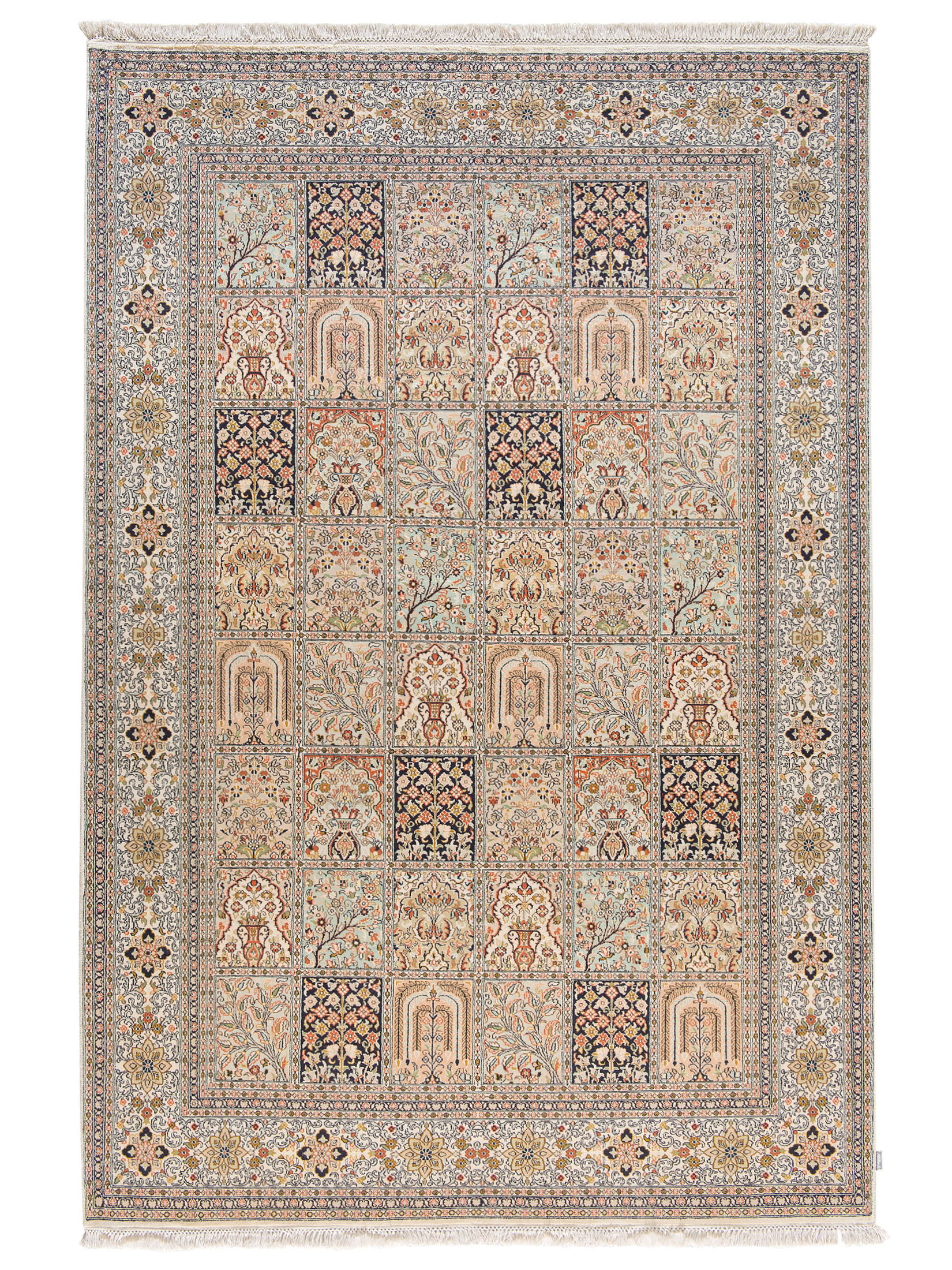 Kaschmir Seide 18/18 ca. 170 x 253 cm, Unikat / Einzelstück