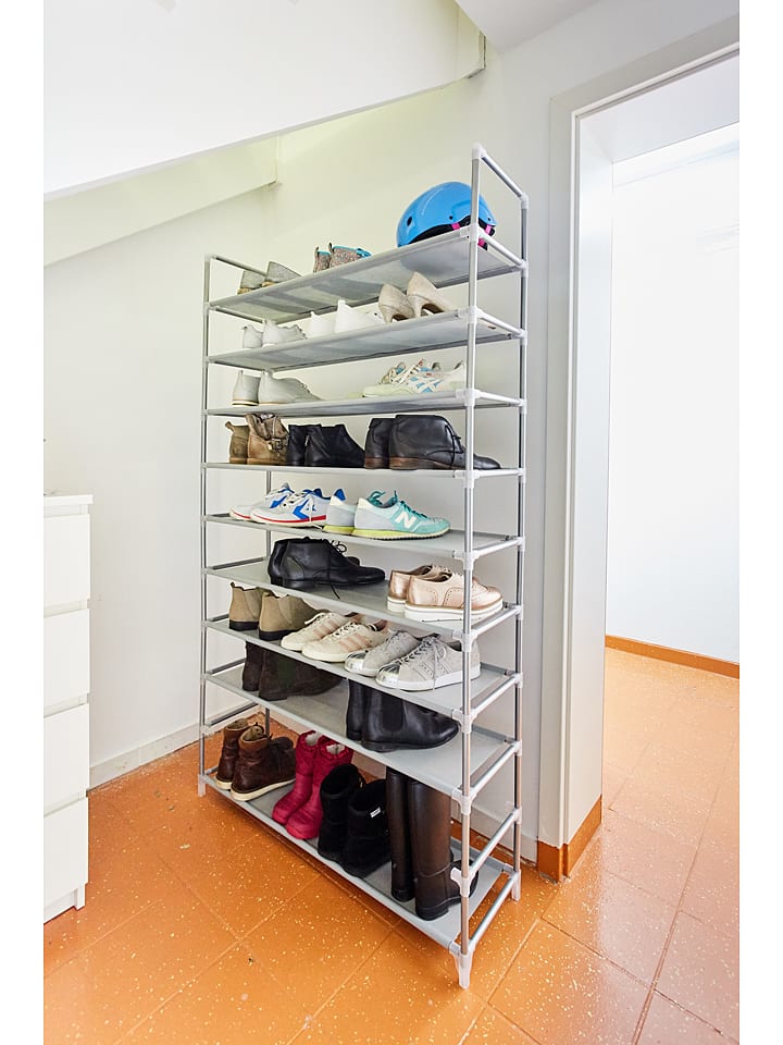 STORE IT Schuhregal in Grau - (B)100 x (H)174 x (T)28 cm günstig kaufen onesize