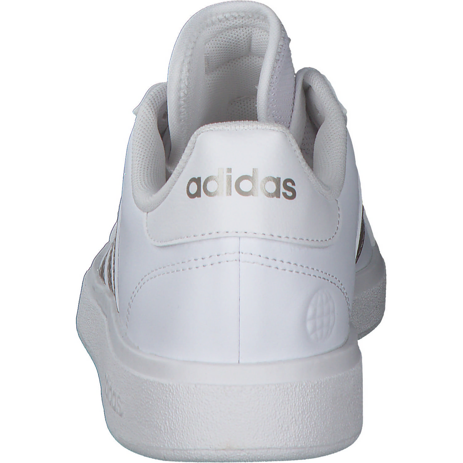 Adidas Core Grand Court Base 2 W, Sneakers Low, Damen, weiß / gold