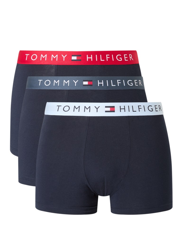 Boxers Tommy Hilfiger avec bande logotée, lot de 3