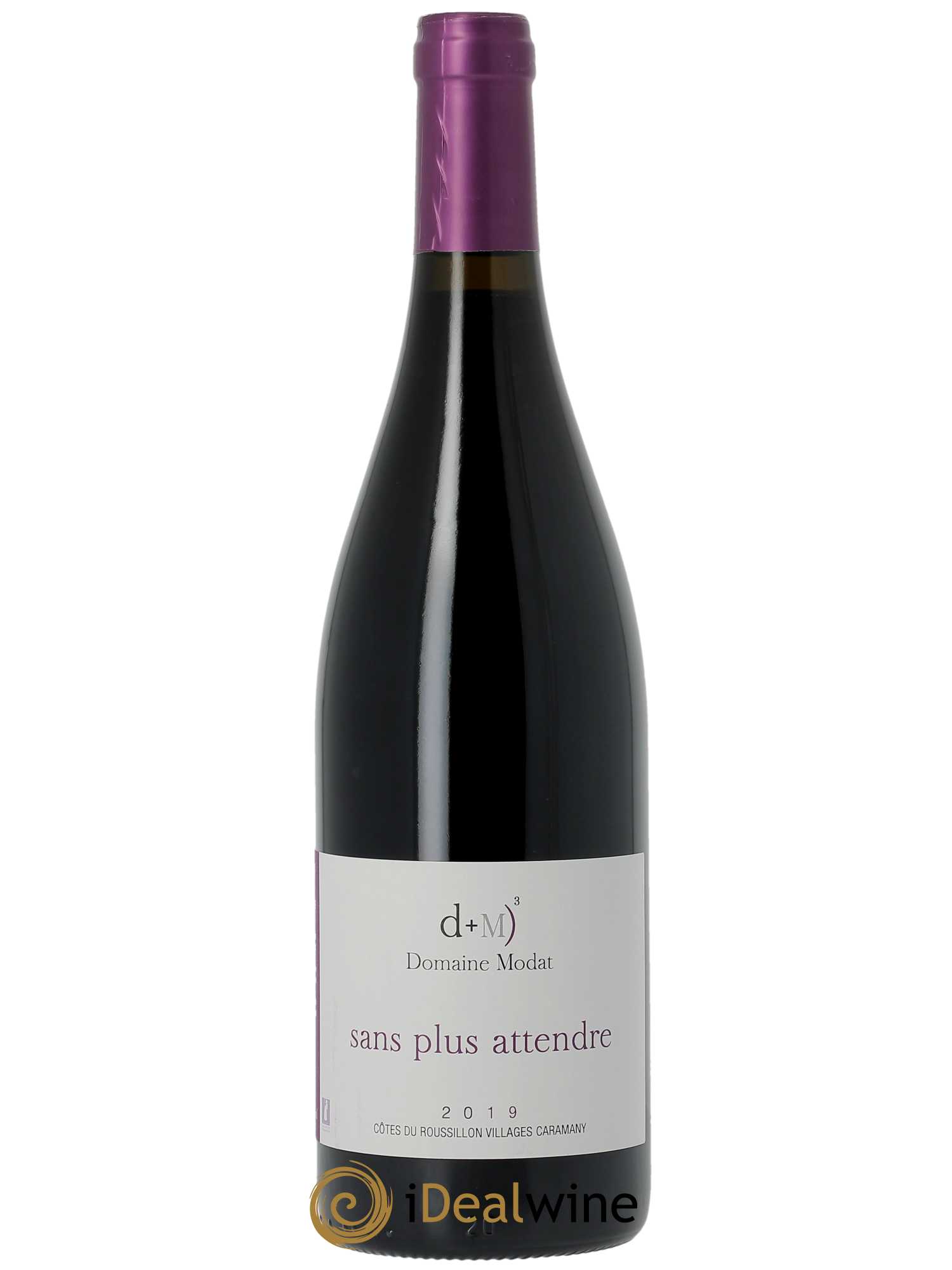Côtes du Roussillon Villages Caramany Modat (Domaine) Sans plus attendre  2019 - Lot de 1 Bouteille