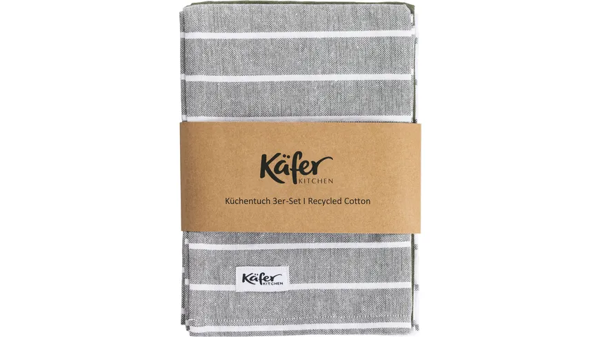 Käfer Kitchen Geschirrtücher 3er Set
