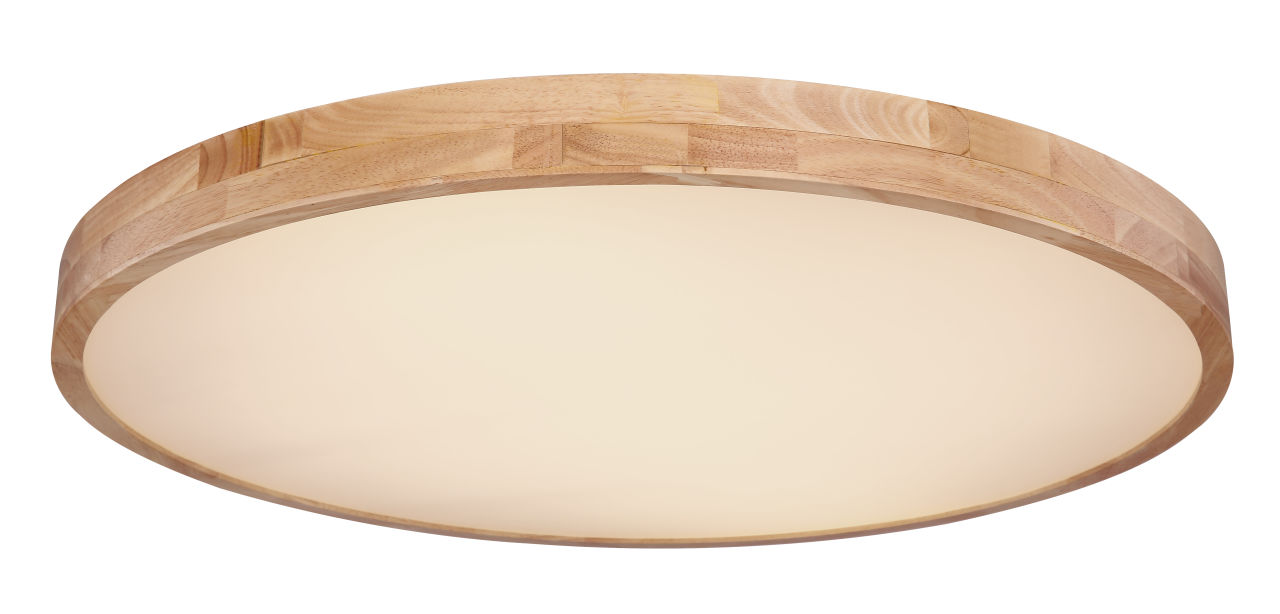 Globo Lighting - RAINER - Deckenleuchte Metall holzoptik, LED