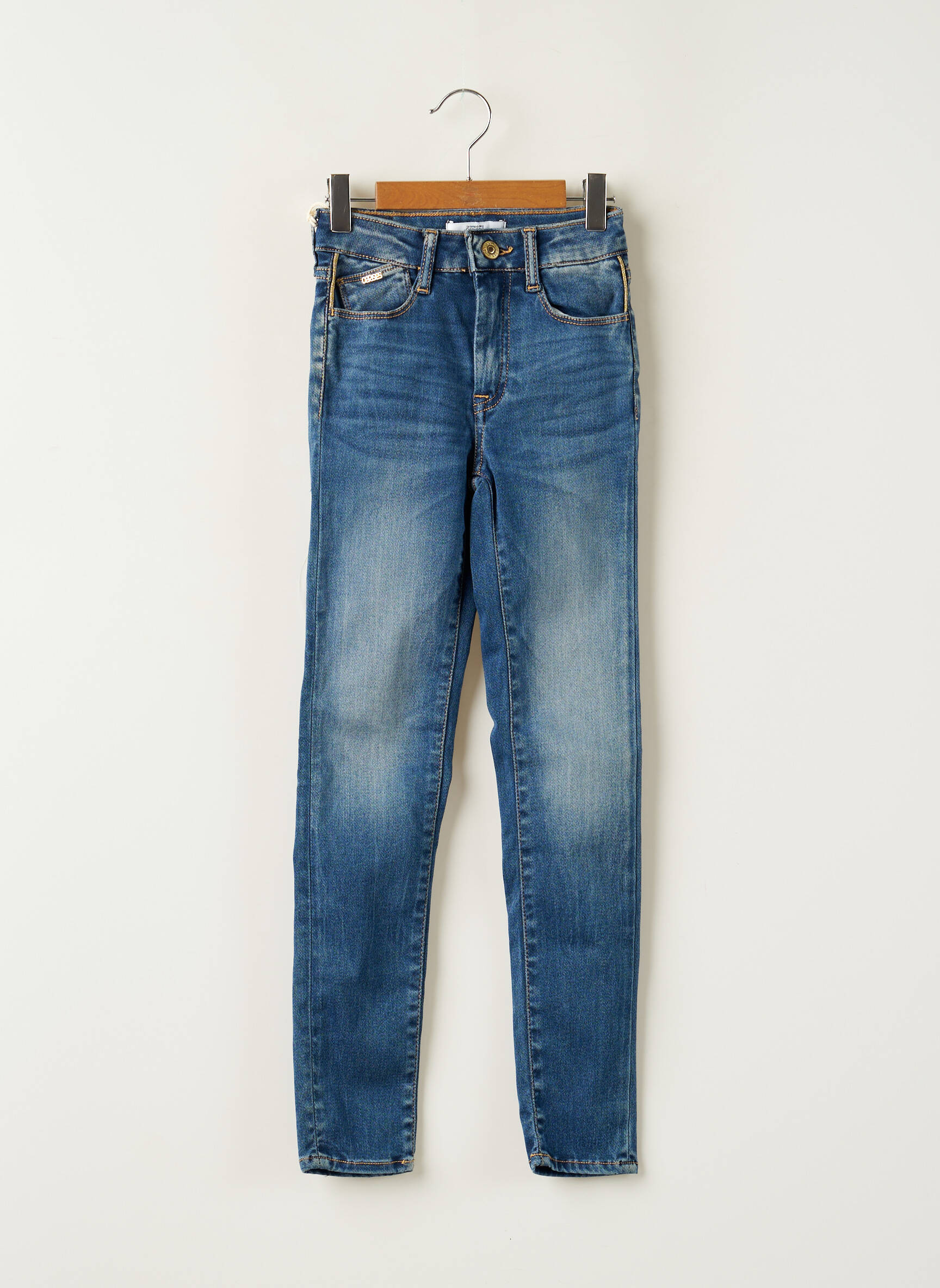 Le Temps Des Cerises Jeans Skinny Fille couleur bleu