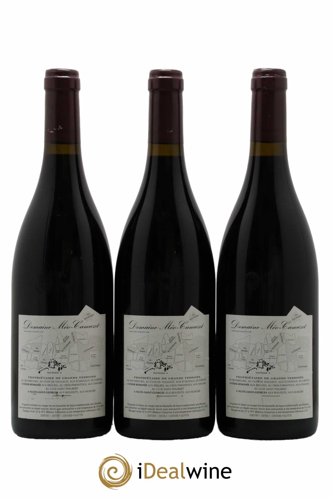 Corton Grand Cru La Vigne au Saint Méo-Camuzet (Domaine)  2015 - Lot de 3 Bouteilles