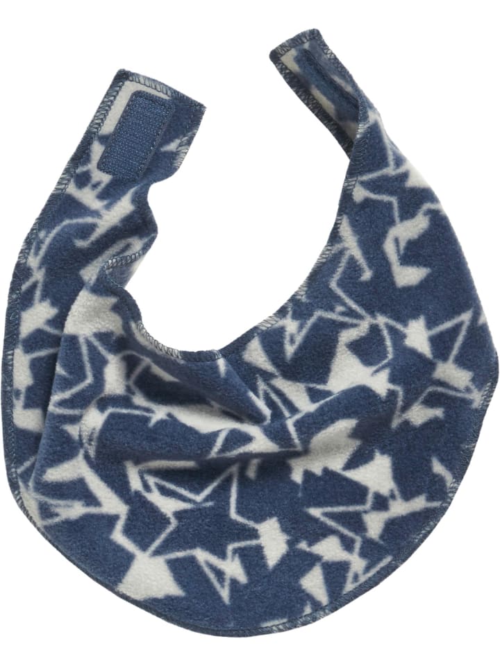 Playshoes Fleece-Dreieckstuch Sterne Camouflage in Dunkelgrau günstig kaufen onesize