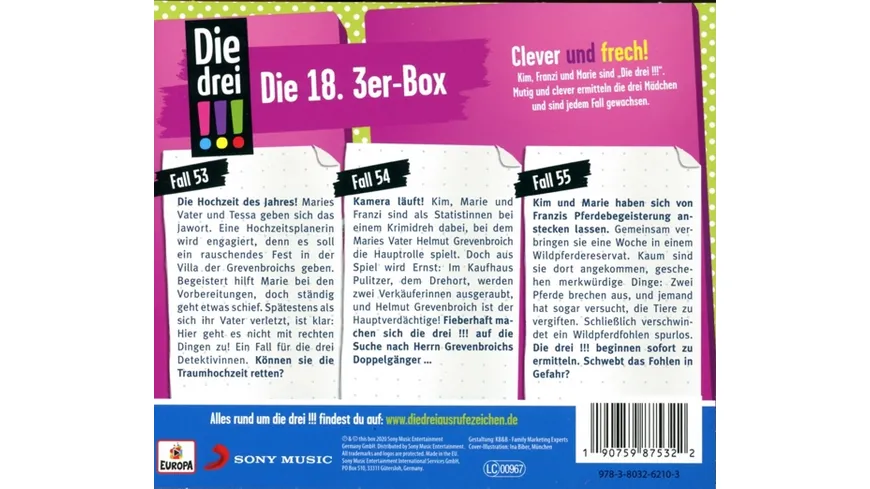 Die 18.3er Box (Folgen 53,54,55)