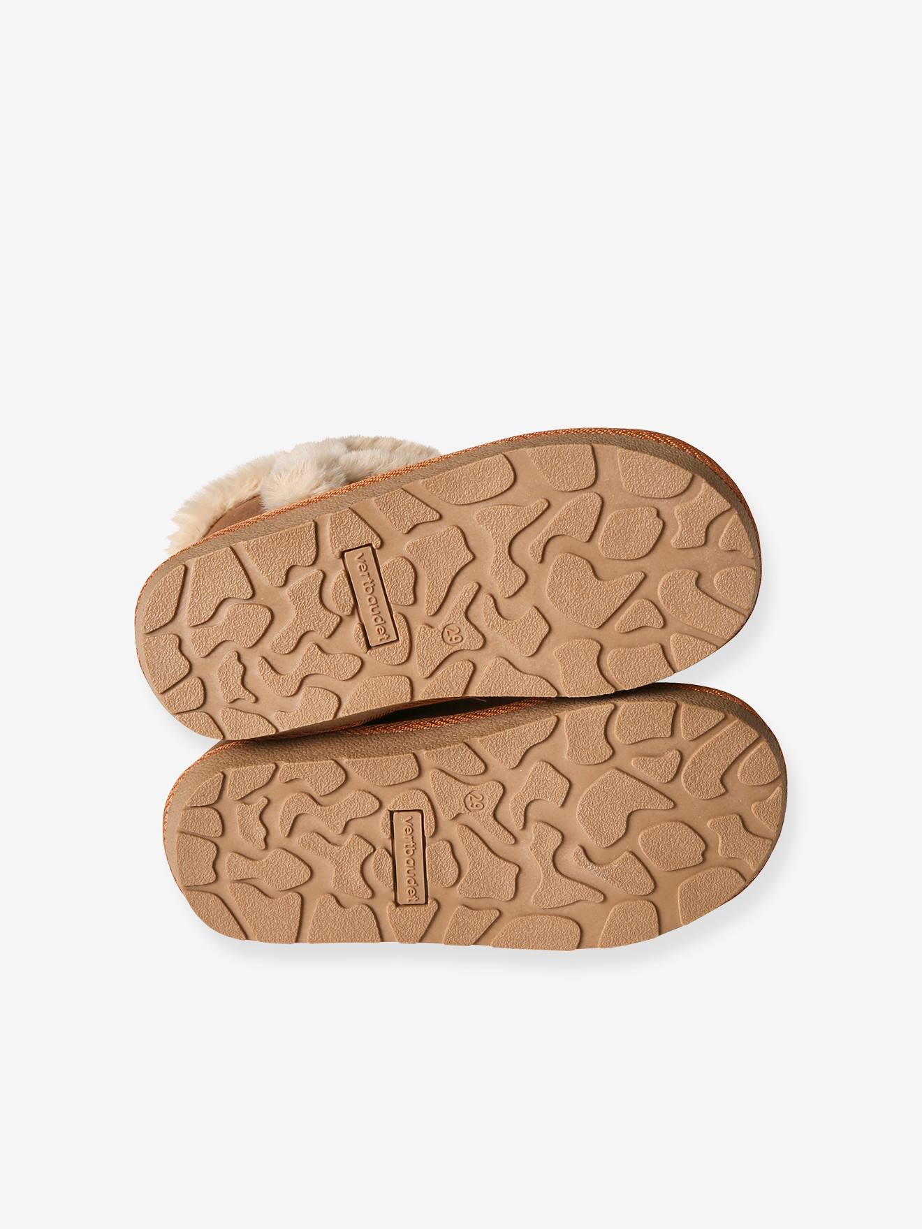 Vertbaudet Warme Mädchen Regen-Boots - grau