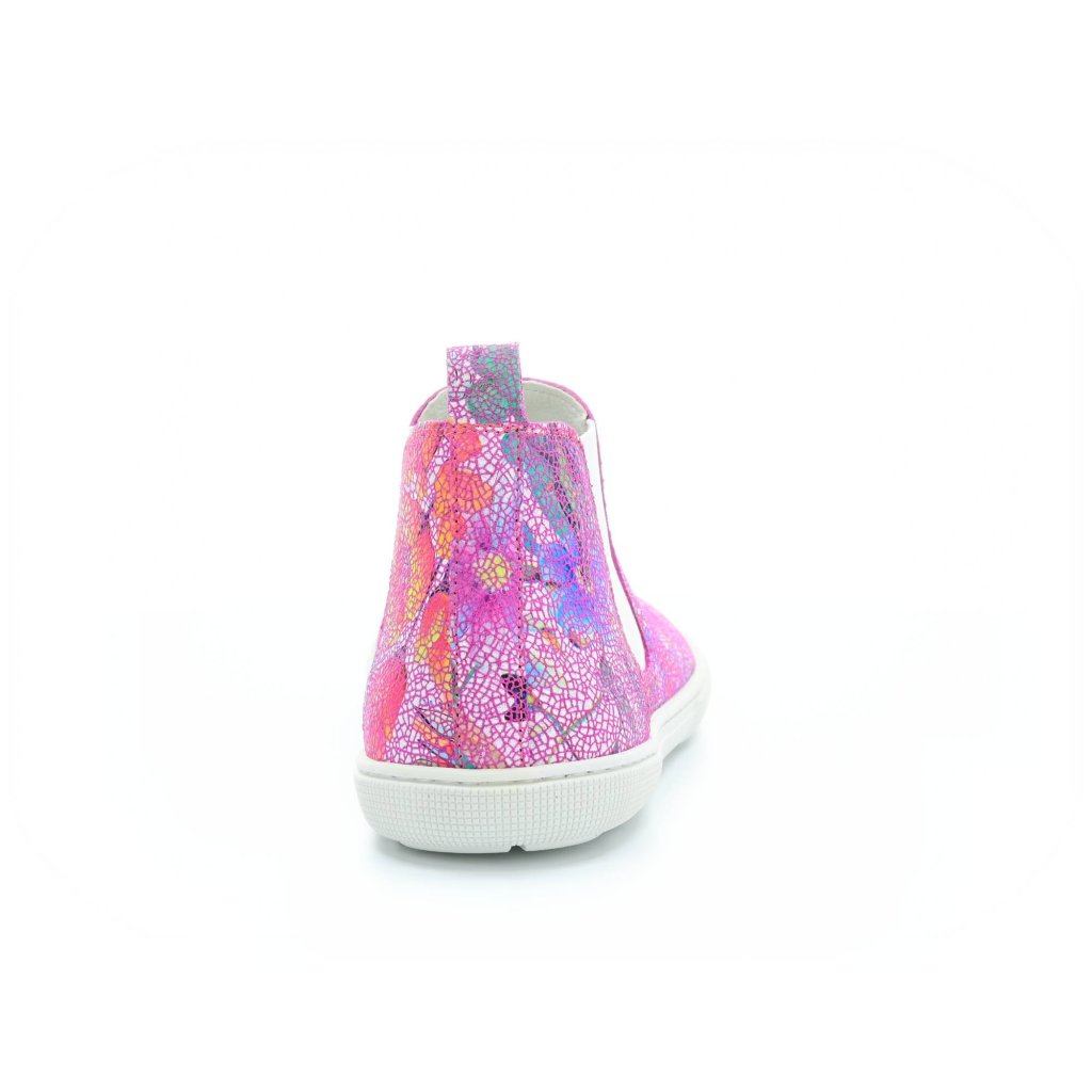 Koel4kids Farin Fantasy Fuchsia Flowers 08L017.001-650 niedrige Chelsea Barfußschuhe