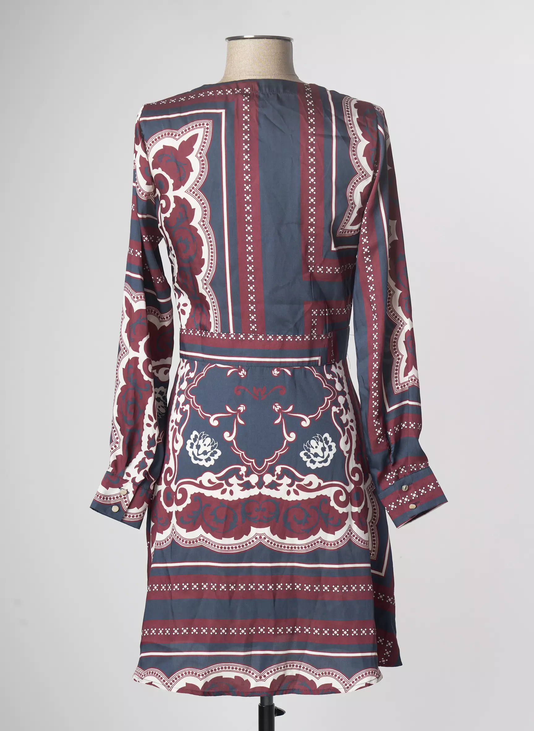 Morgan Robes Mi Longues Femme couleur rouge