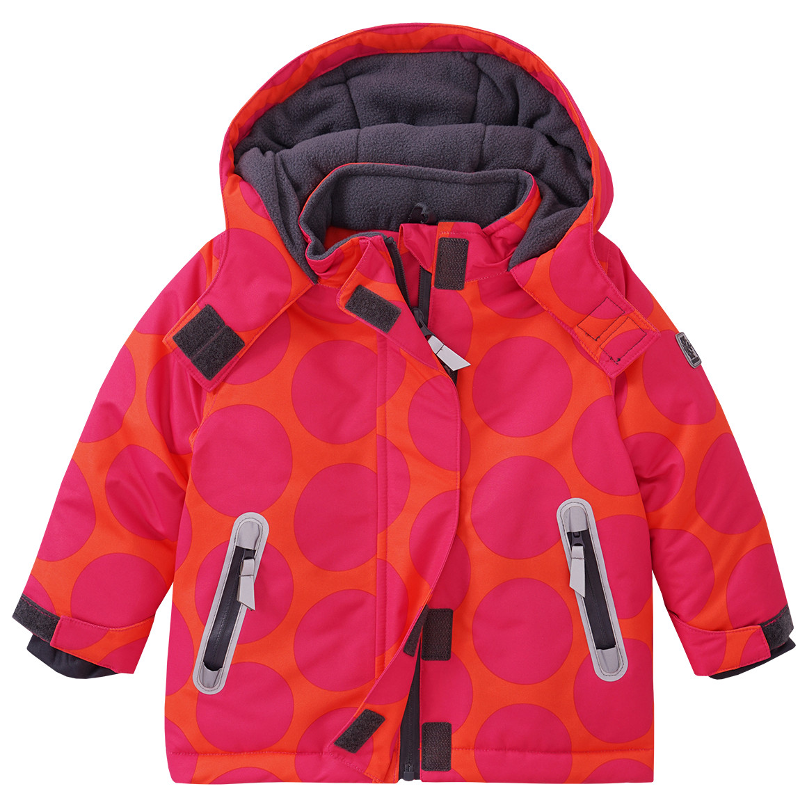 Baby Schneejacke mit Schneefang