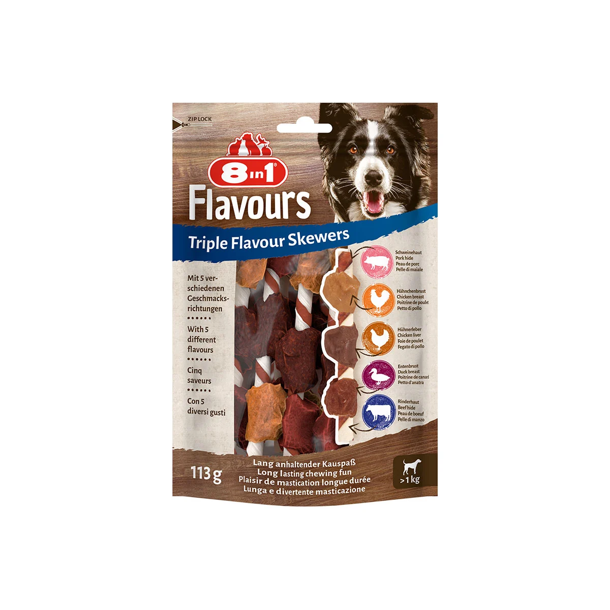 8in1 Triple Flavour Skewers günstig kaufen bei ZooRoyal