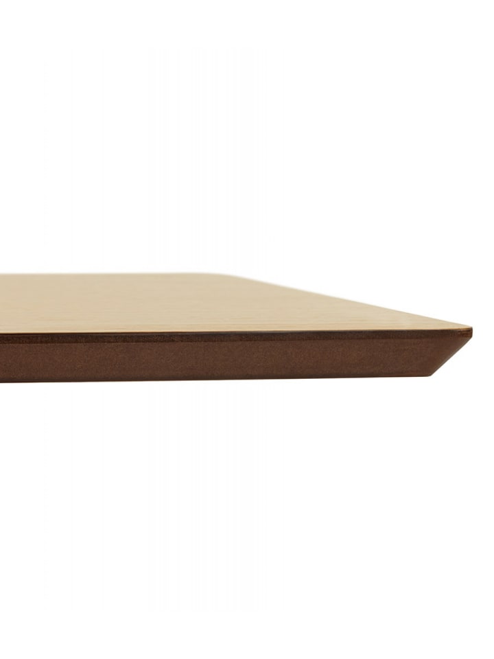 KADIMA DESIGN Esstisch MAMBO aus Holz und Metall | Besprechungstisch für 6 Personen in Beige günstig kaufen