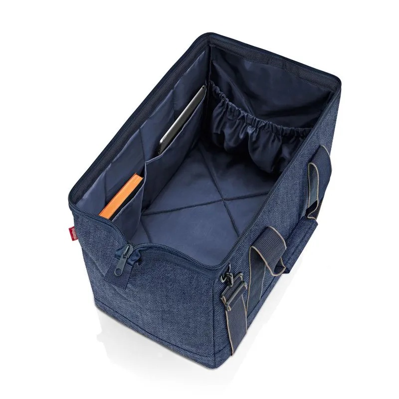 Reisenthel Allrounder L Travelling 30 Liter - herringbone dark blue