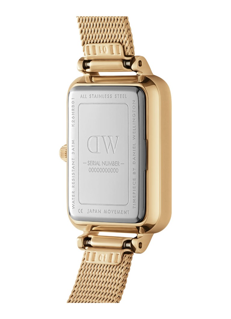 Ceas Daniel Wellington Quadro Pressed Evergold DW00100556