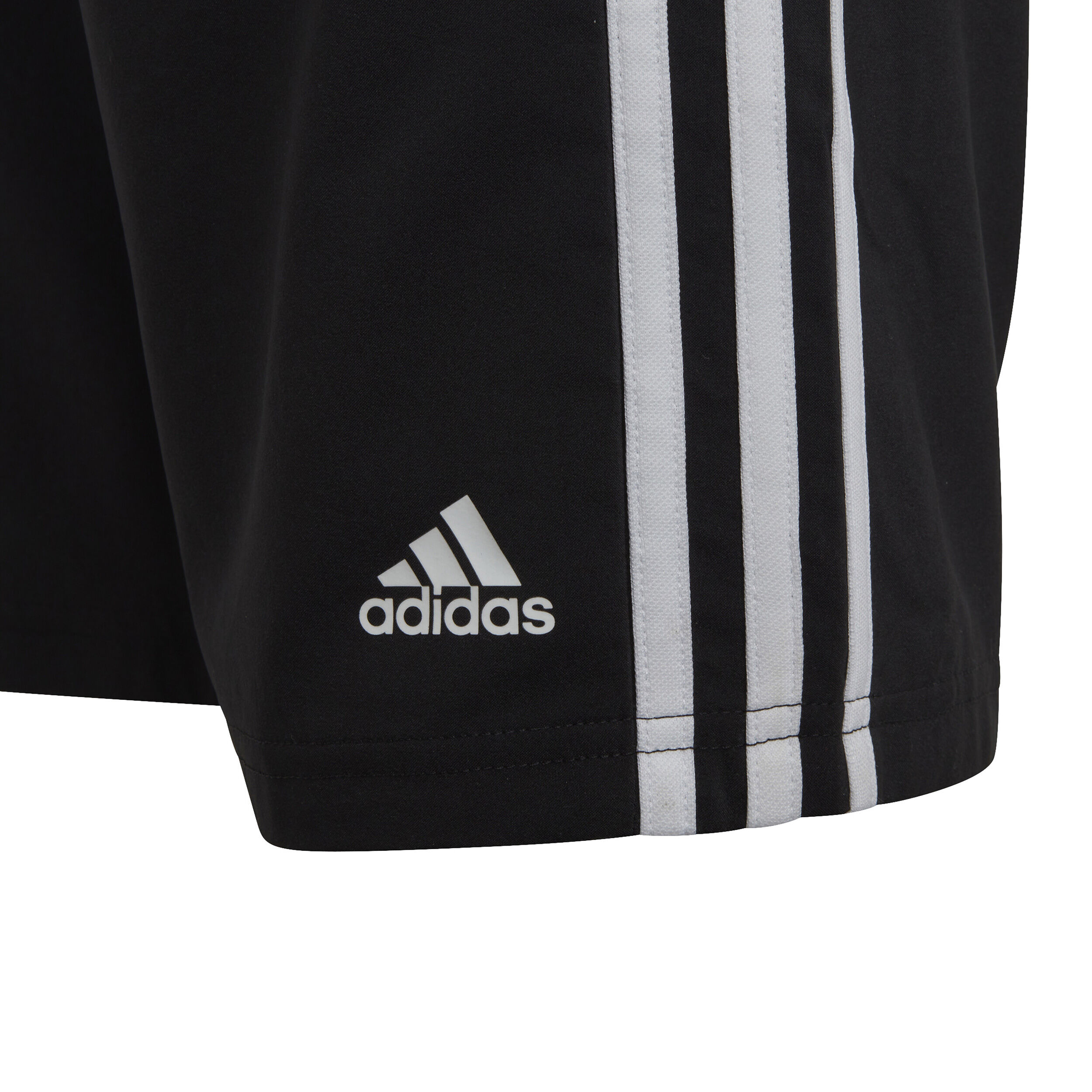 3-Stripes Woven Shorts Jungen - Schwarz, Weiß