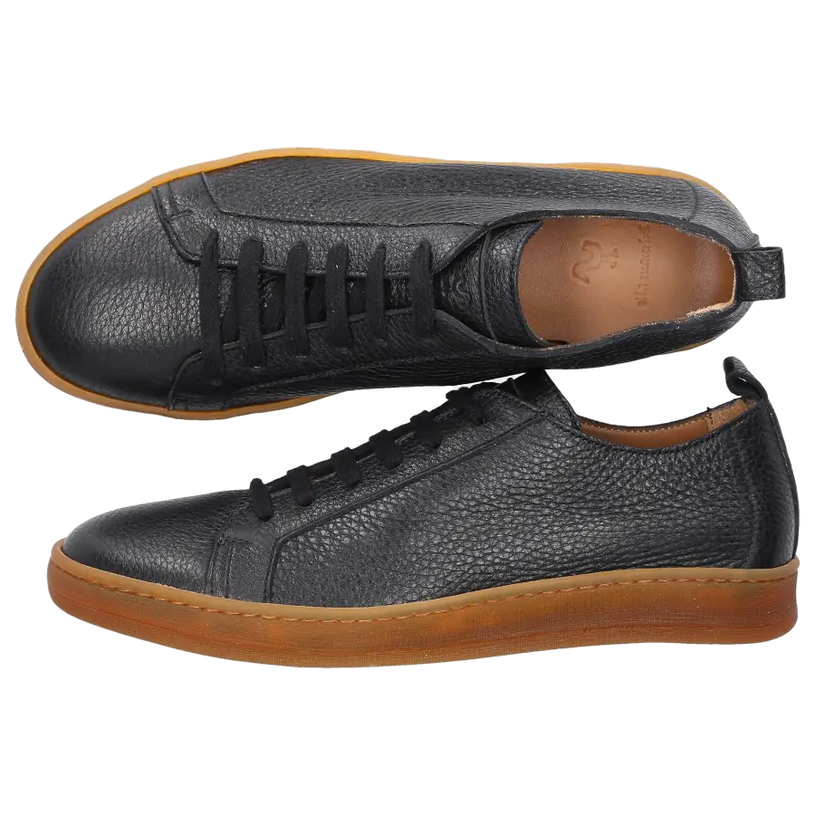 Elia Maurizi - Sneaker low 1016 Kalbsleder - schwarz