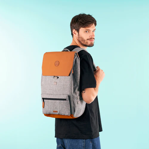 City Suva grey backpack