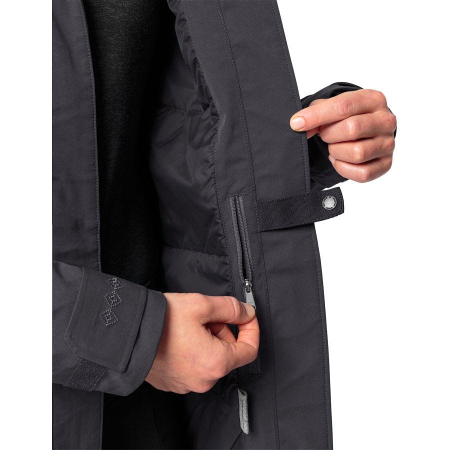 Skomer II Wool Parka Damen
