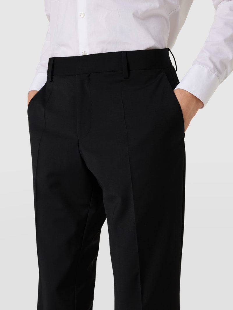 Slim Fit Anzughose Modell 'Genius' in schwarz