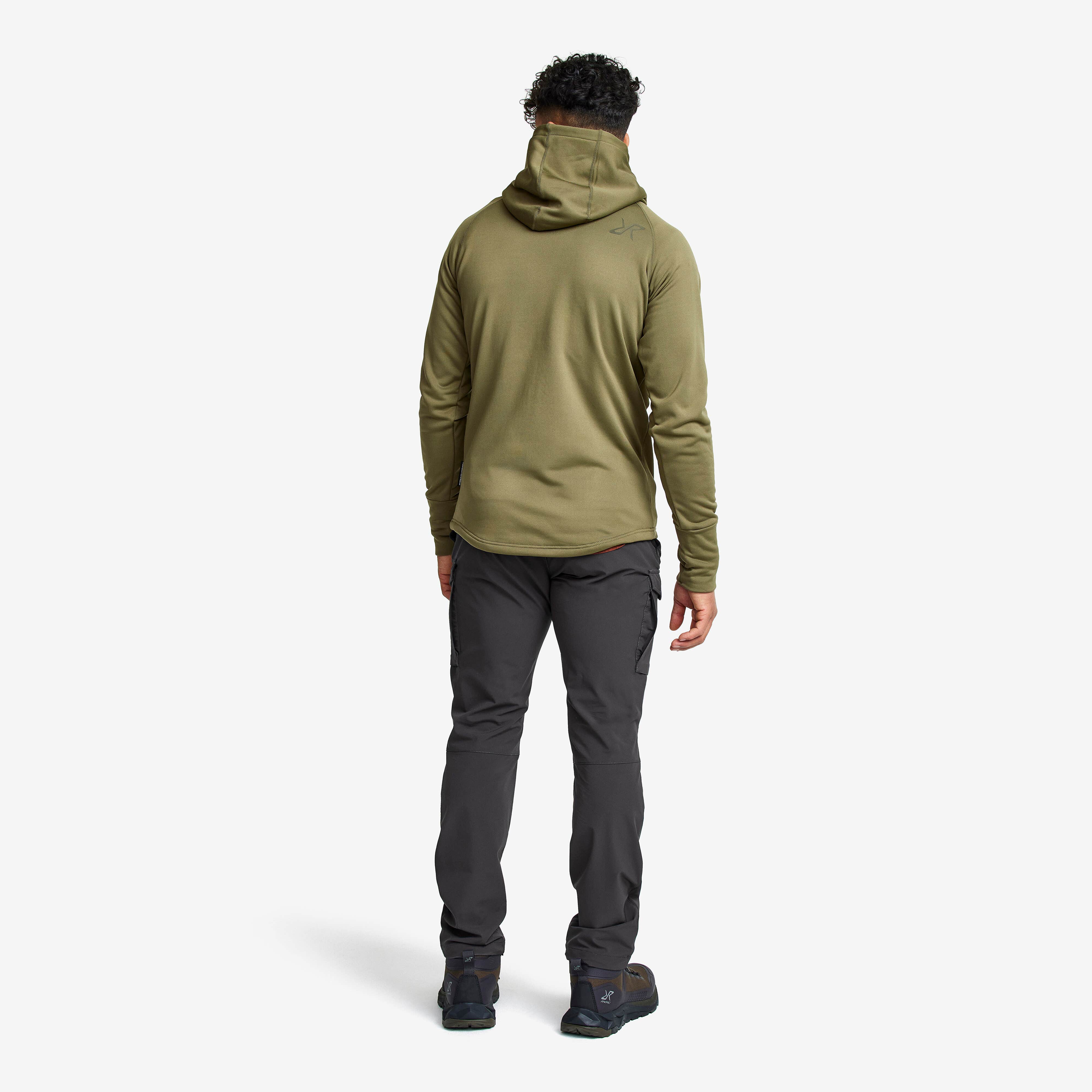Illusion Hoodie Homme Burnt Olive
