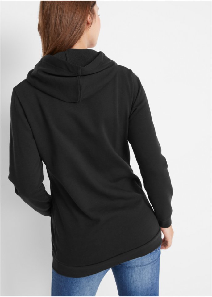 Longkapuzensweatshirt, Langarm
