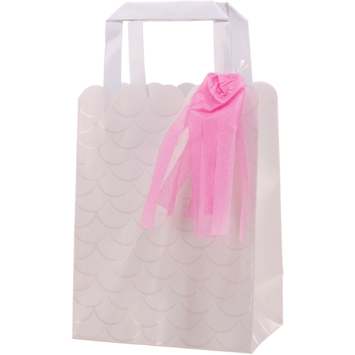 Partytüten in Muscheloptik mit Tassel, 5 Stück
