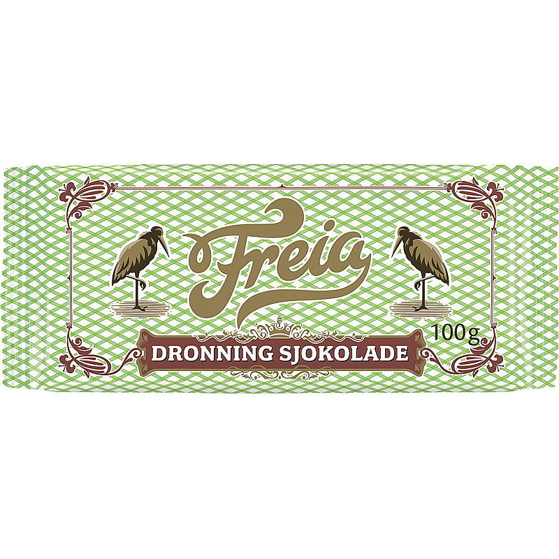 Freia Dronning sjokolade 100 g, Freia