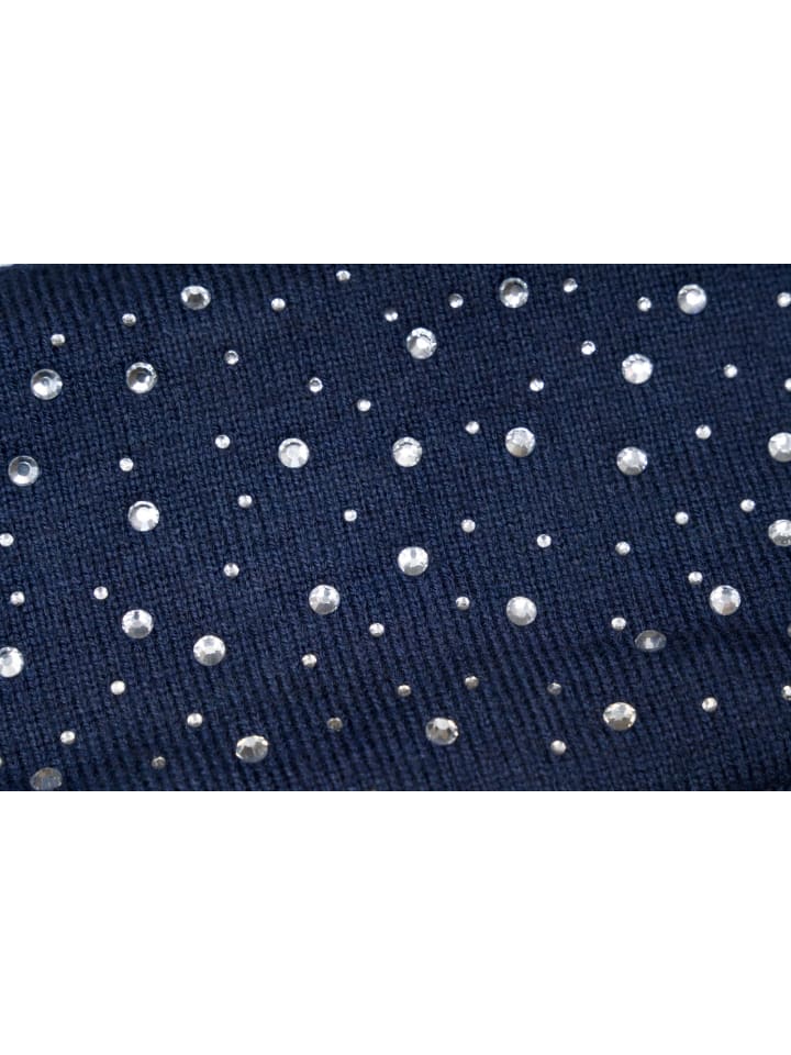 styleBREAKER Feinstrick Stirnband in Dunkelblau günstig kaufen onesize