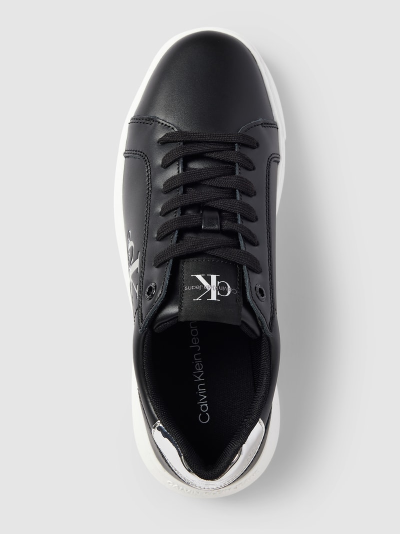 Sneaker aus Leder Modell 'CHUNKY' in black