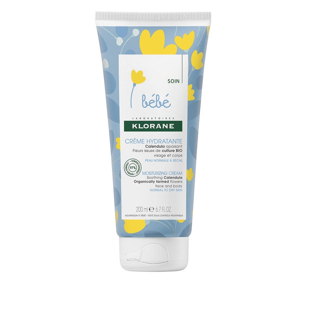 Klorane Bébé Crème hydratante 200ml Crème hydratante