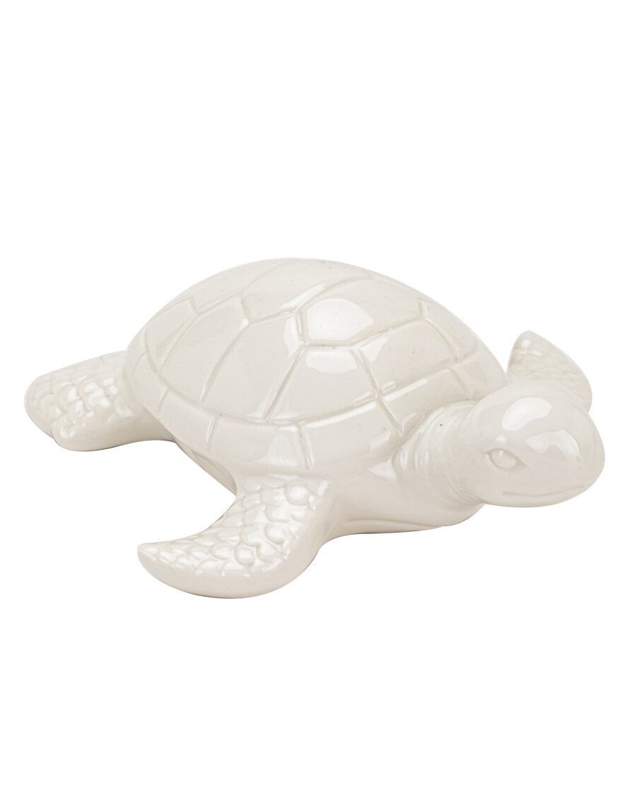 Glänzende Deko-Schildkröte