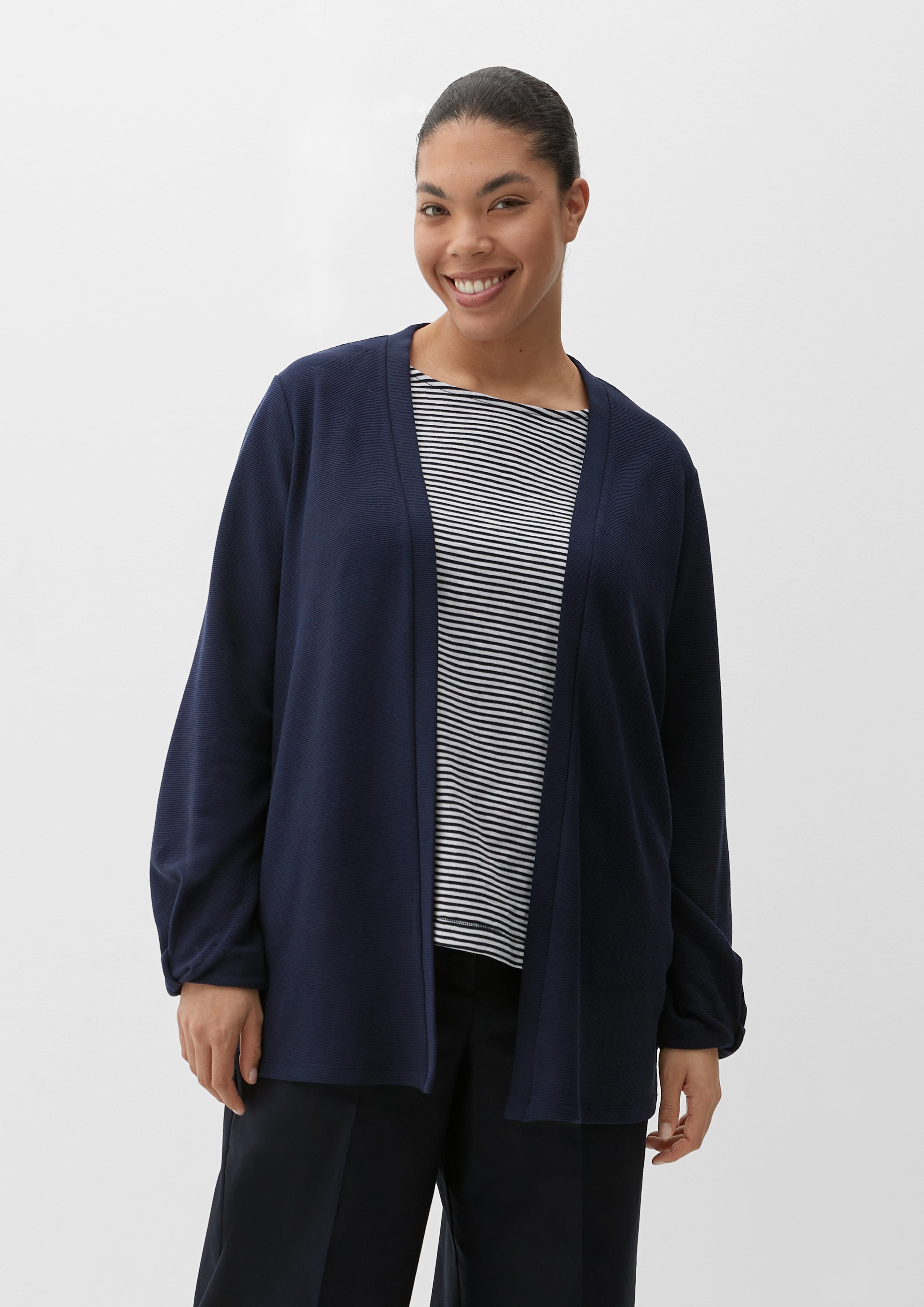 Cardigan mit Rippstruktur  2129309-5976