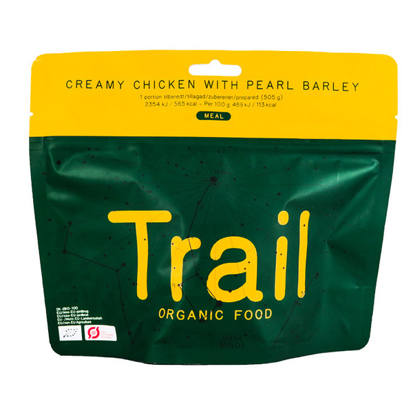 CREAMY CHICKEN WITH PEARL BARLEY - Outdoor Essen