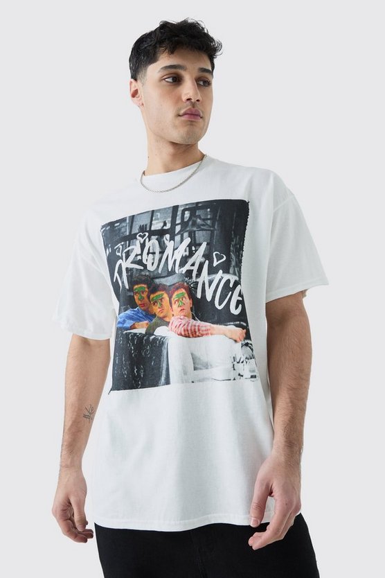 Oversize T-Shirt mit lizenziertem Friends Bromance Print
