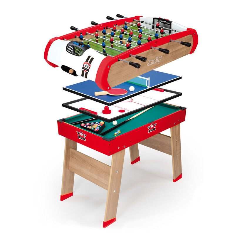 Babyfoot 4 en 1 Powerplay Smoby