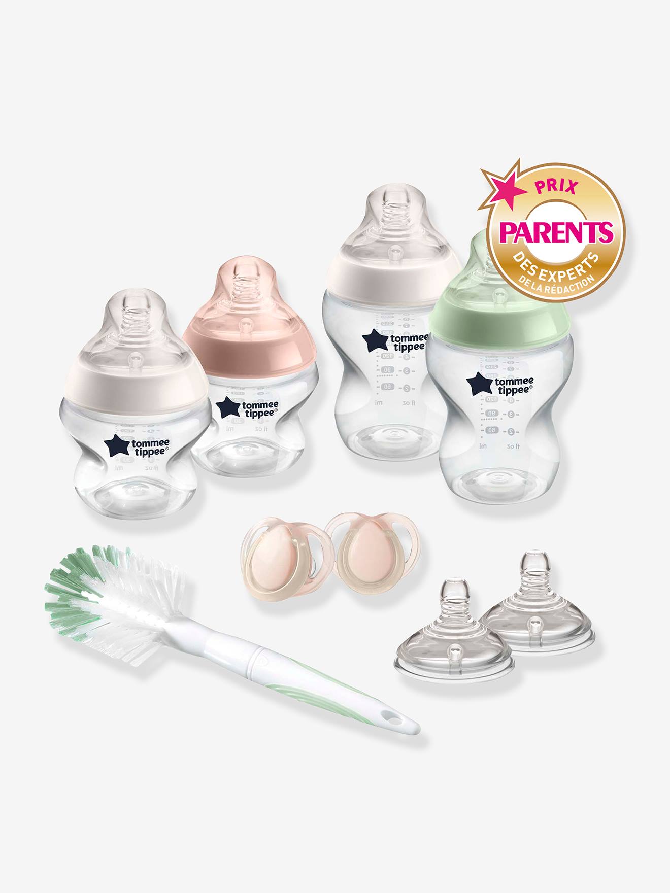 Kit de Naissance Mixte Starter Closer to Nature TOMMEE TIPPEE transparent