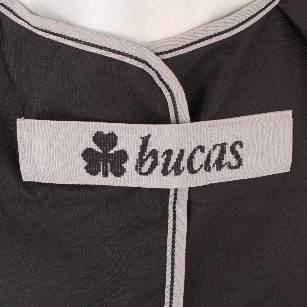 Bucas Pferde-Regendecke Bucas Anniversary Turnout Light SD 0g - Black/Silver