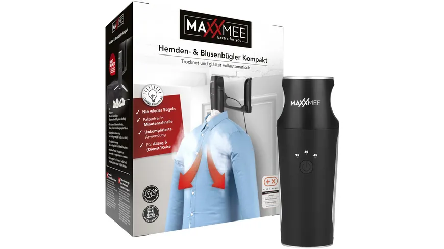 MAXXMEE Hemden- und Blusenbügler Kompakt
