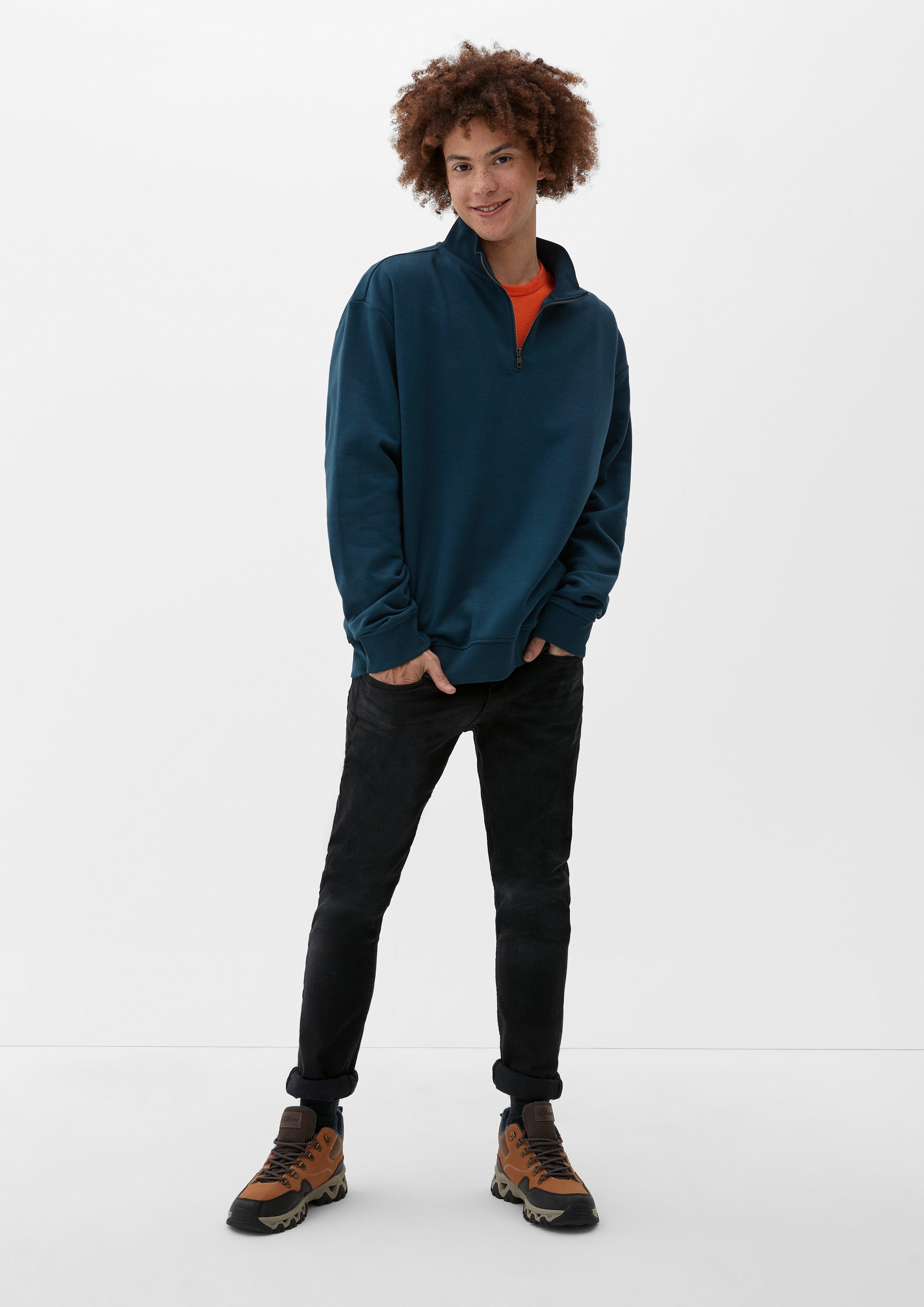 Sweatshirt mit Reißverschluss  2120845-6985