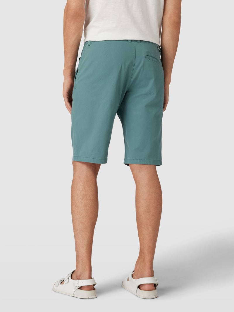 Chinoshorts mit französischen Eingrifftaschen in mint