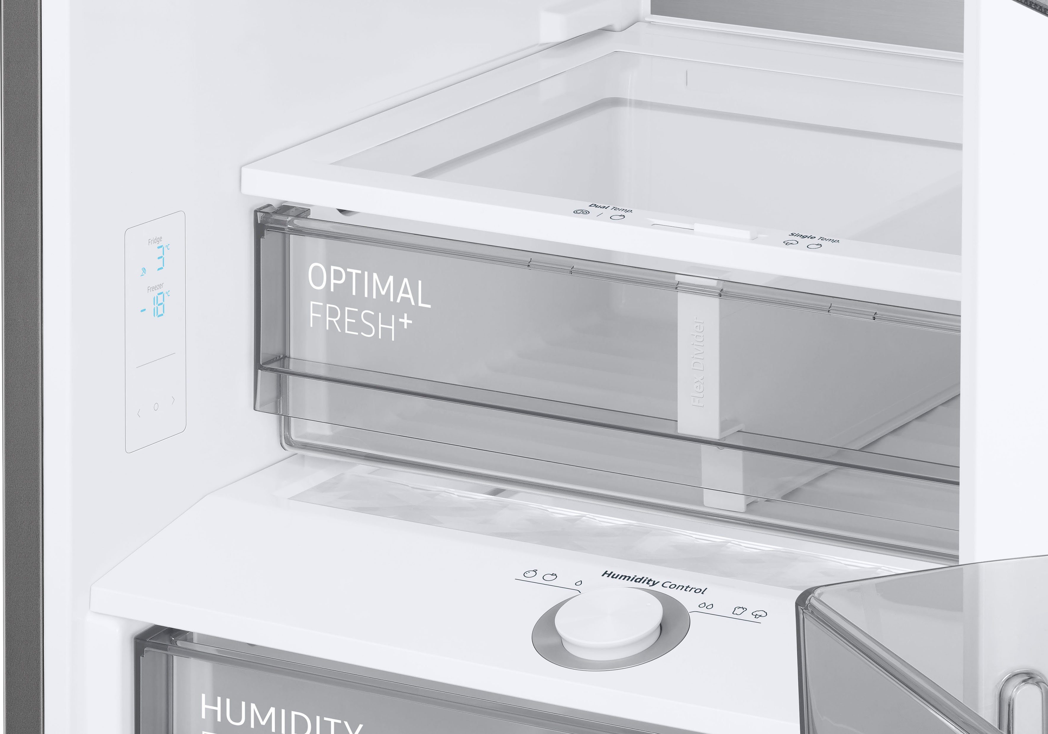 Samsung Kühl-/Gefrierkombination Bespoke RL38A7B5BS9, 203 cm hoch, 59,5 cm breit