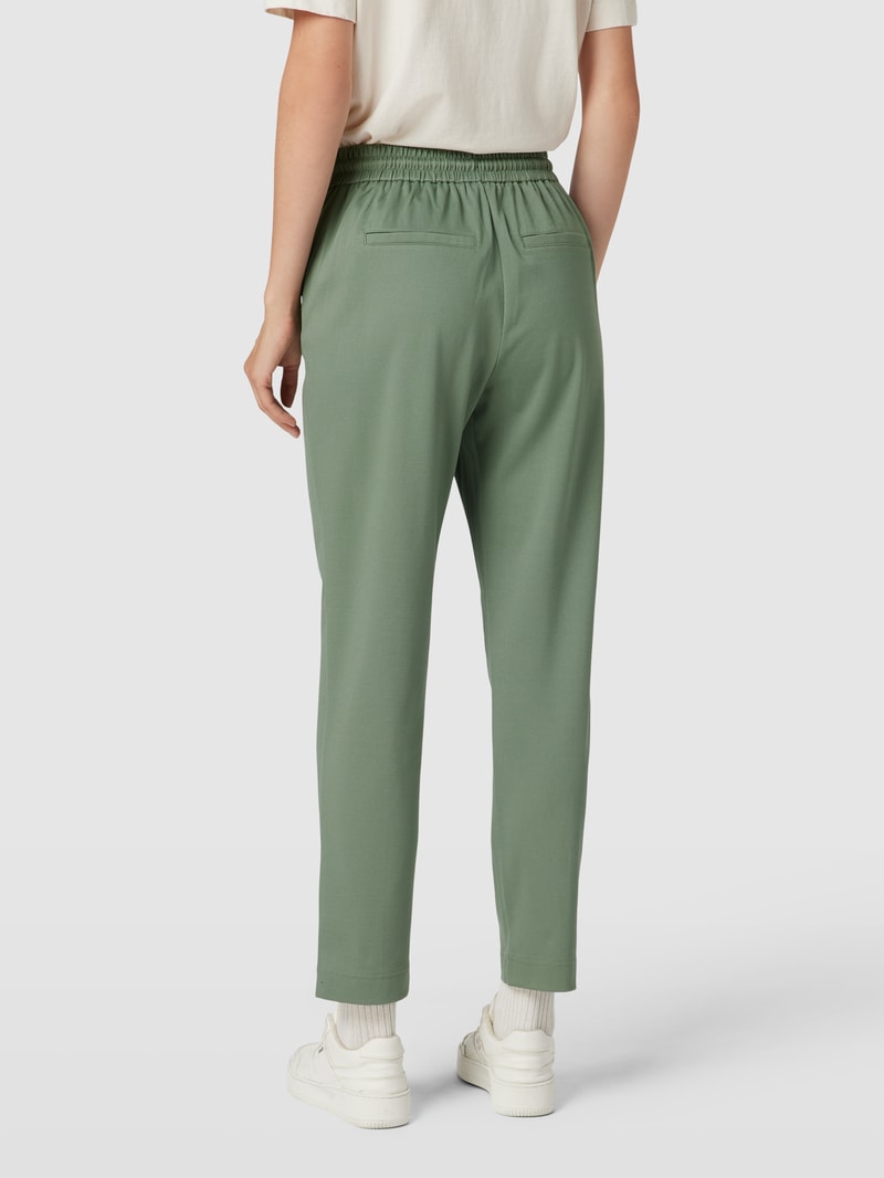 Sweatpants mit Ziernähten in hellgrün