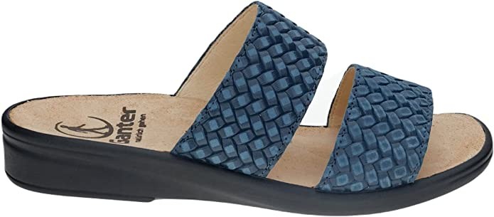 GANTER Komfort Sandalen blau Sonnica