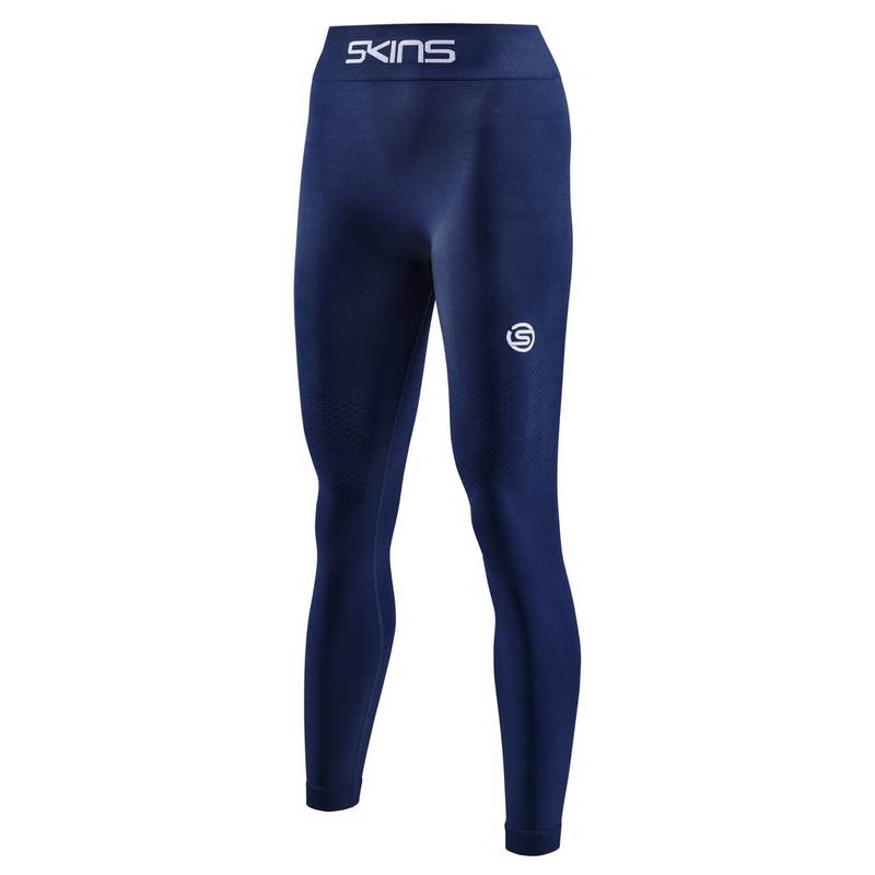 Skins Seamless Long Tight Tights Damen
