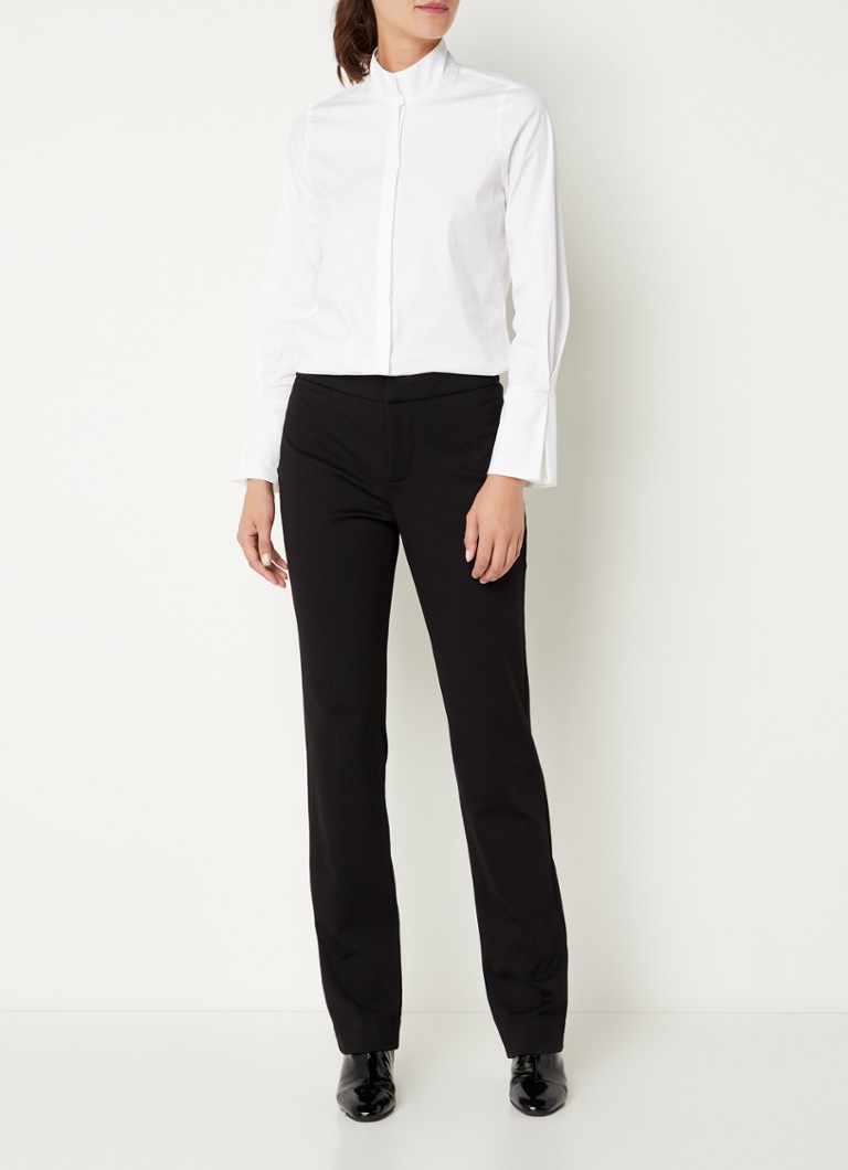 NYDJ Mid waist slim fit trousers with stretch